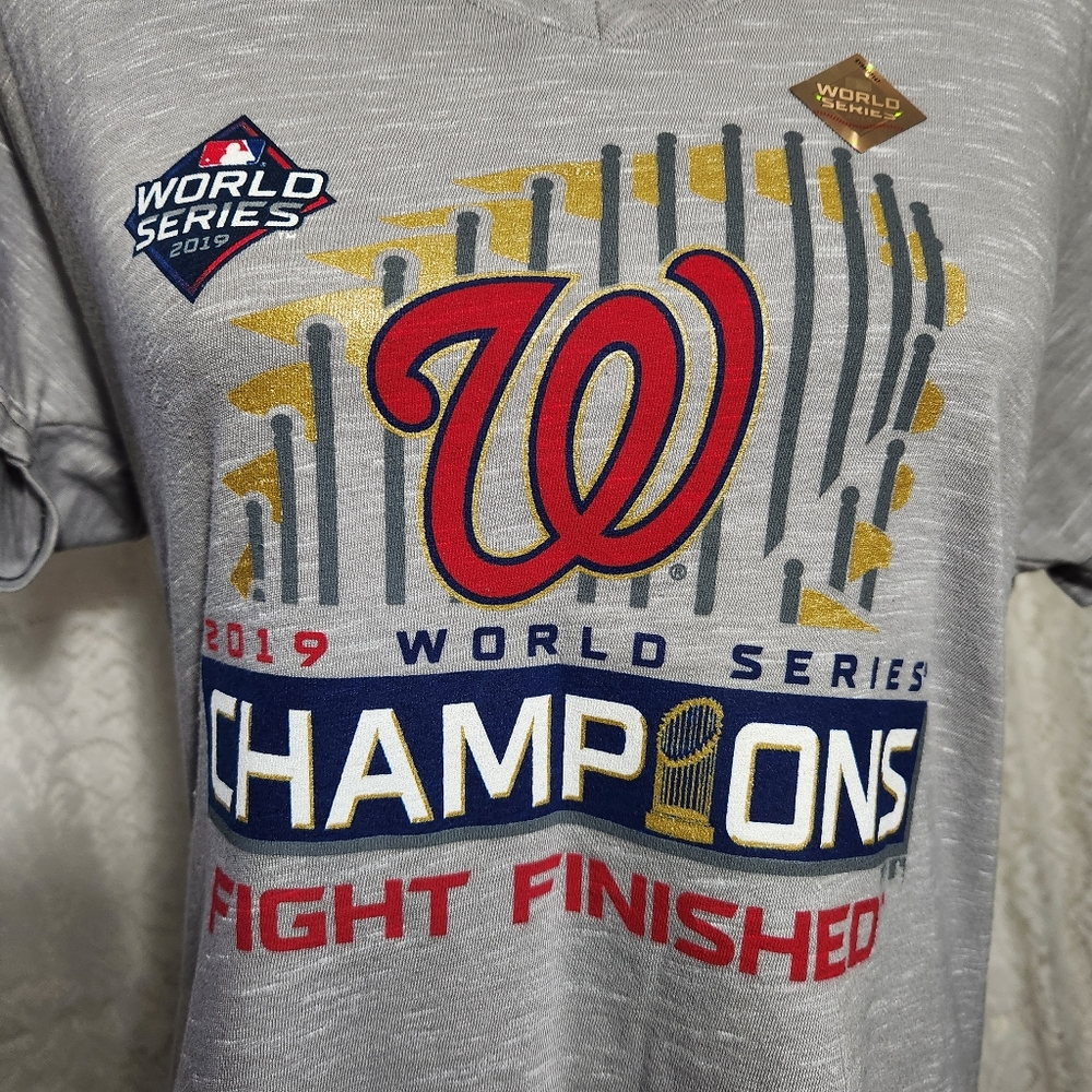 MLB Washington Nationals World Series 2019 Top Size L